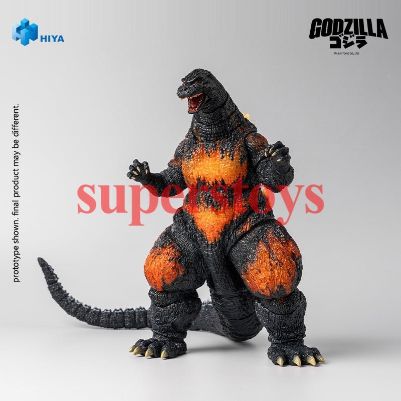 Presale HIYA EBG0316 Godzilla vs. Destoroyah 1995 Burning Godzilla Action Figure