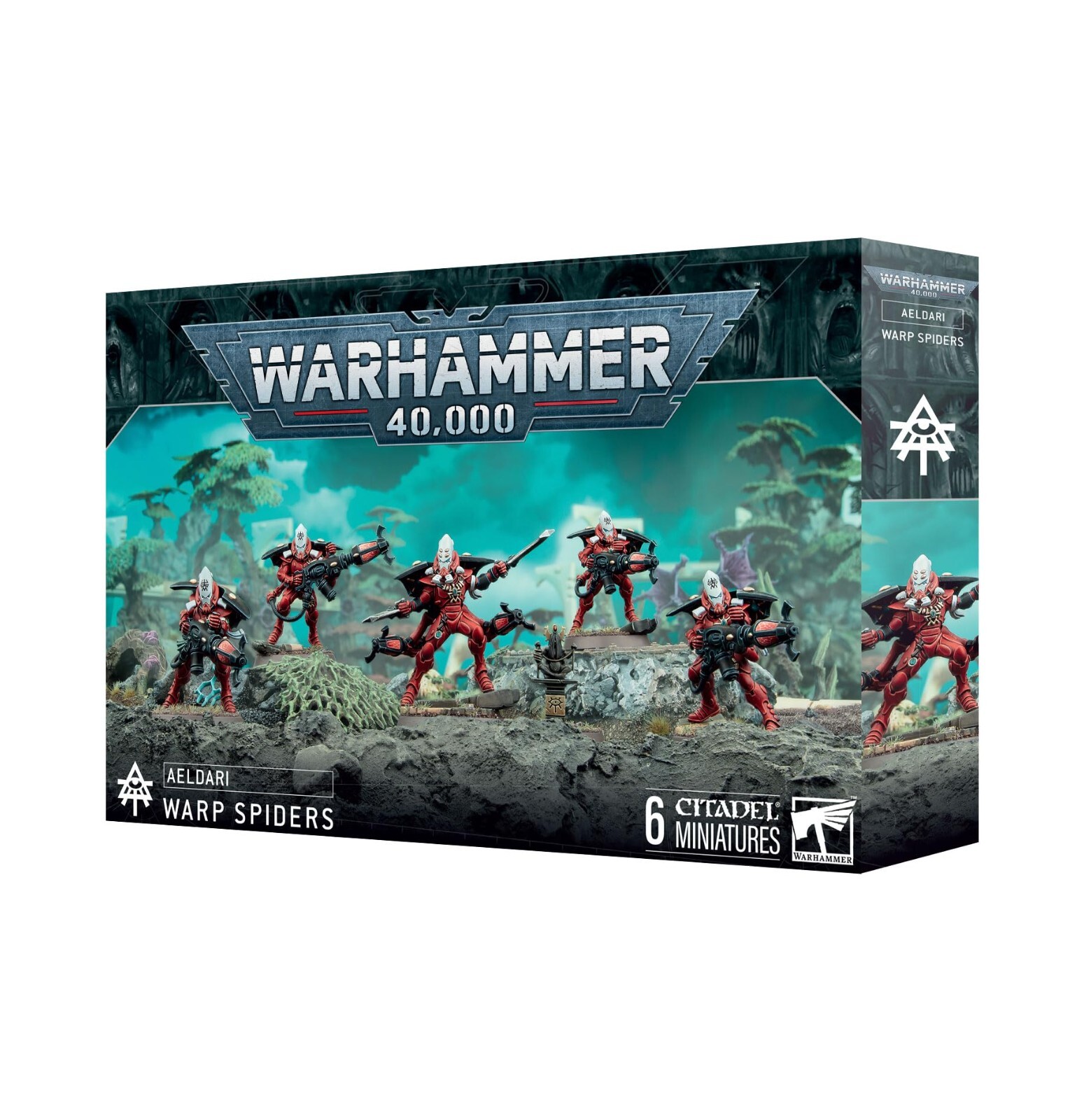 Warhammer 40k Aeldari / Ynnari / Eldar Warp Spiders w/Exarch NEW IN BOX Warhammer 40k Aeldari / Ynnari / Eldar Warp Spiders w/Exarch NEW IN BOX