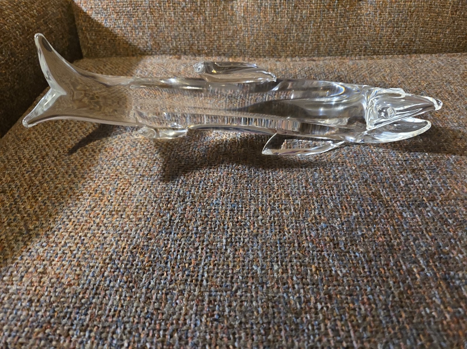 Large Steuben Glass  - Fish - Trout - 15