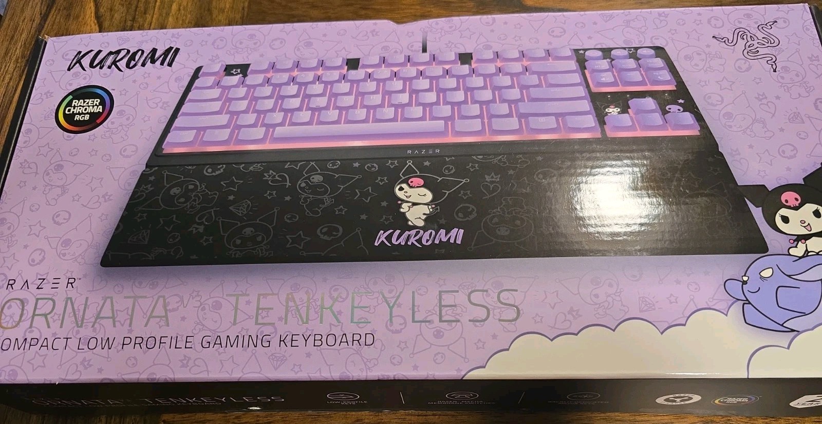 Razer Ornata V3 Tenkeyless - Kuromi Edition Keyboard