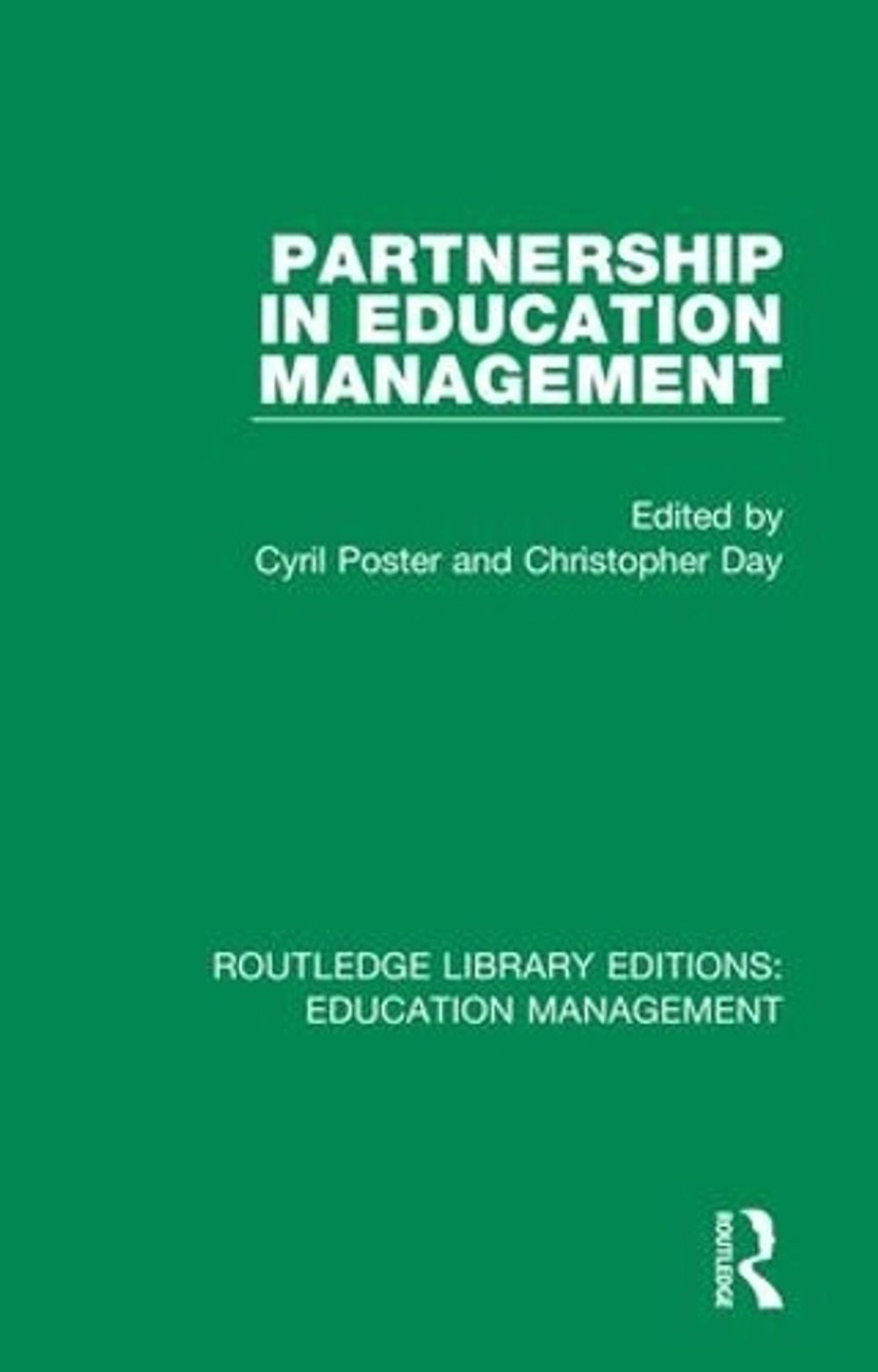 Partnership in Education Management by Cyril Poster (English) Hardcover Book