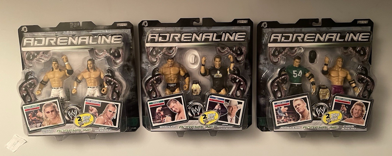 2005 Jakks Adrenaline Series 16 Lot Of 3 