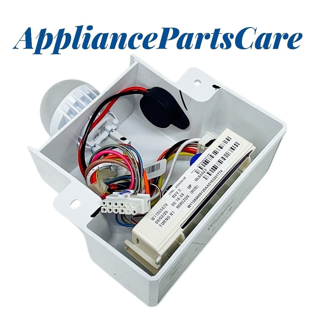 Whirlpool Freezer Control Panel Assembly W10683039, W11382529, W11555884 Whirlpool Freezer Control Panel Assembly W10683039, W11382529, W11555884