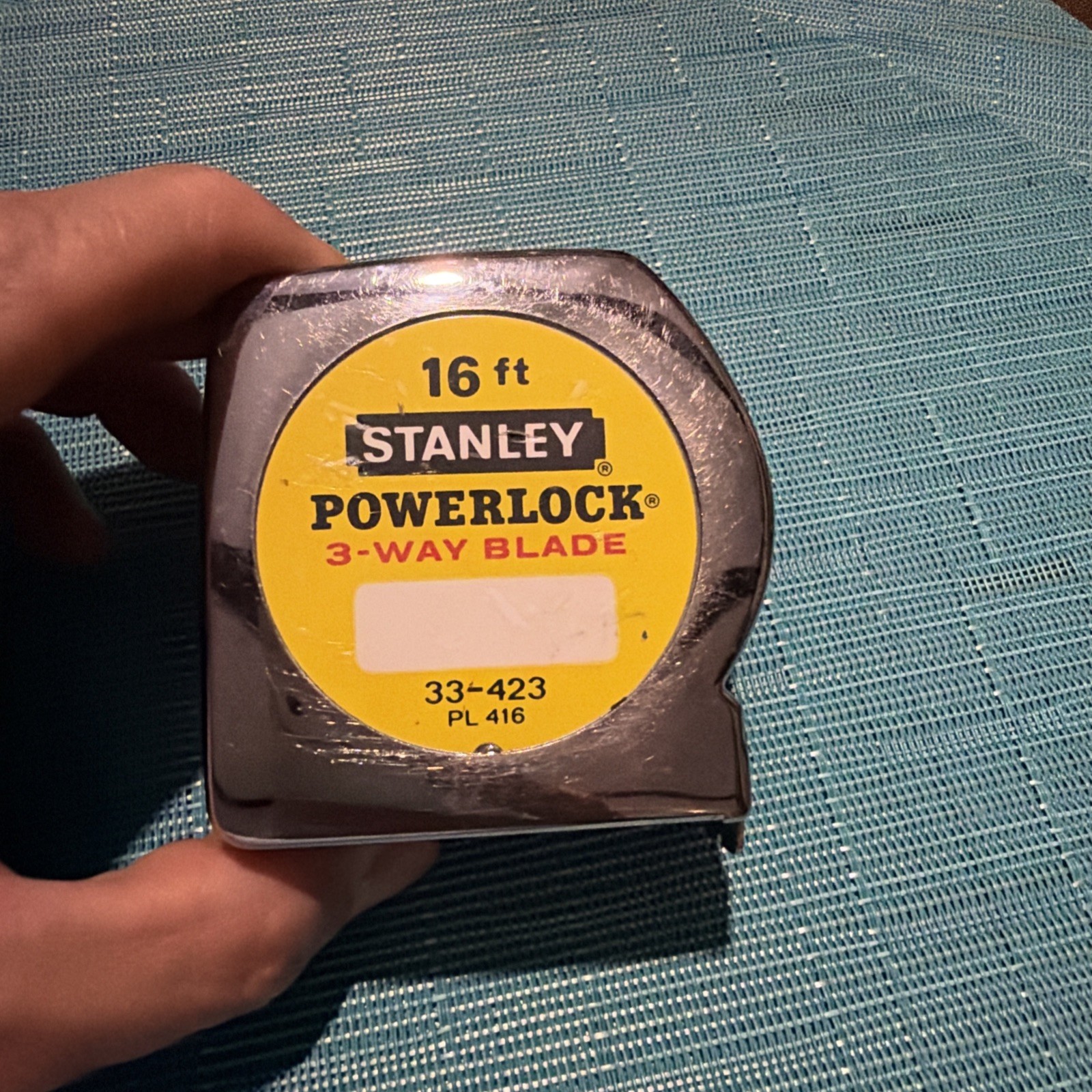 Vintage Stanley 16ft Powerlock Tape Measure 33-416. PL 316  Made in USA