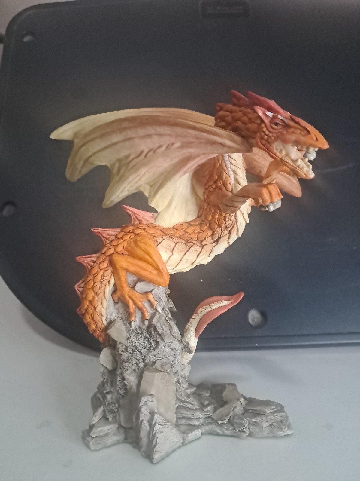 Vtg Enchantica Sandarach Dragon Figurine EN2236 W/ COA and Box Ltd Edition Vtg Enchantica Sandarach Dragon Figurine EN2236 W/ COA and Box Ltd Edition