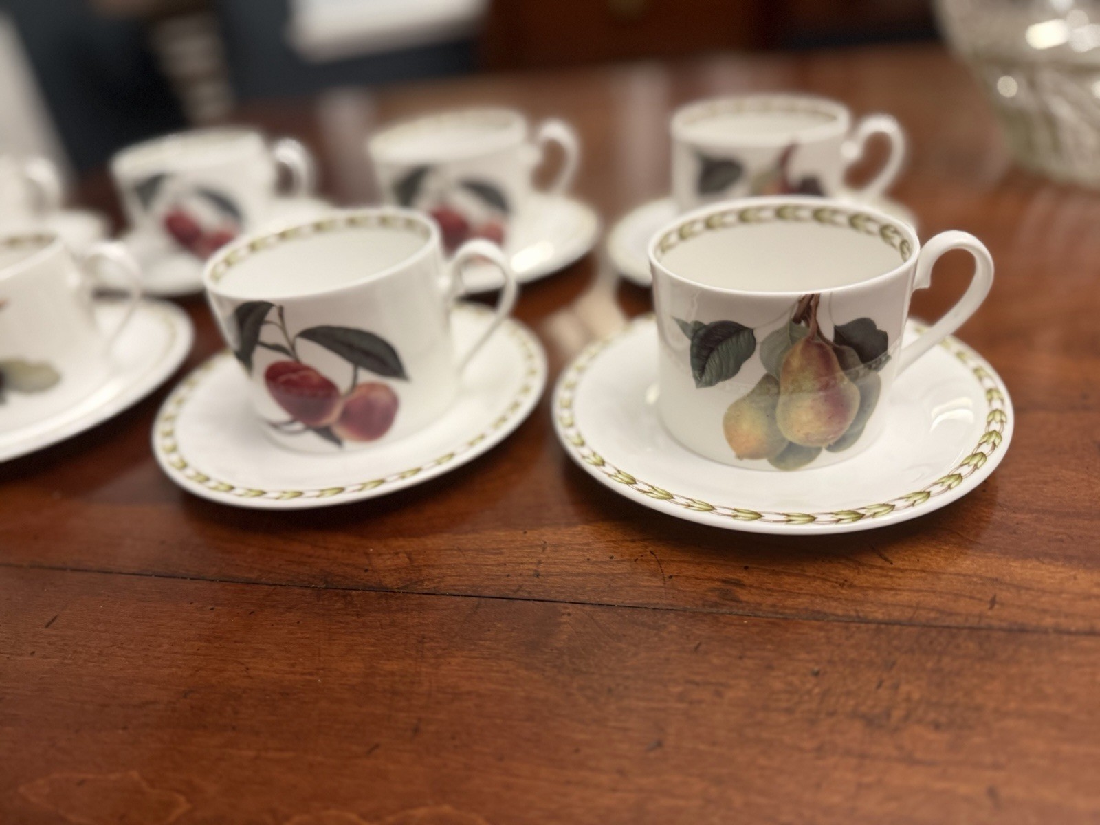 16-Pc Vintage Queen's Fine Bone China 
