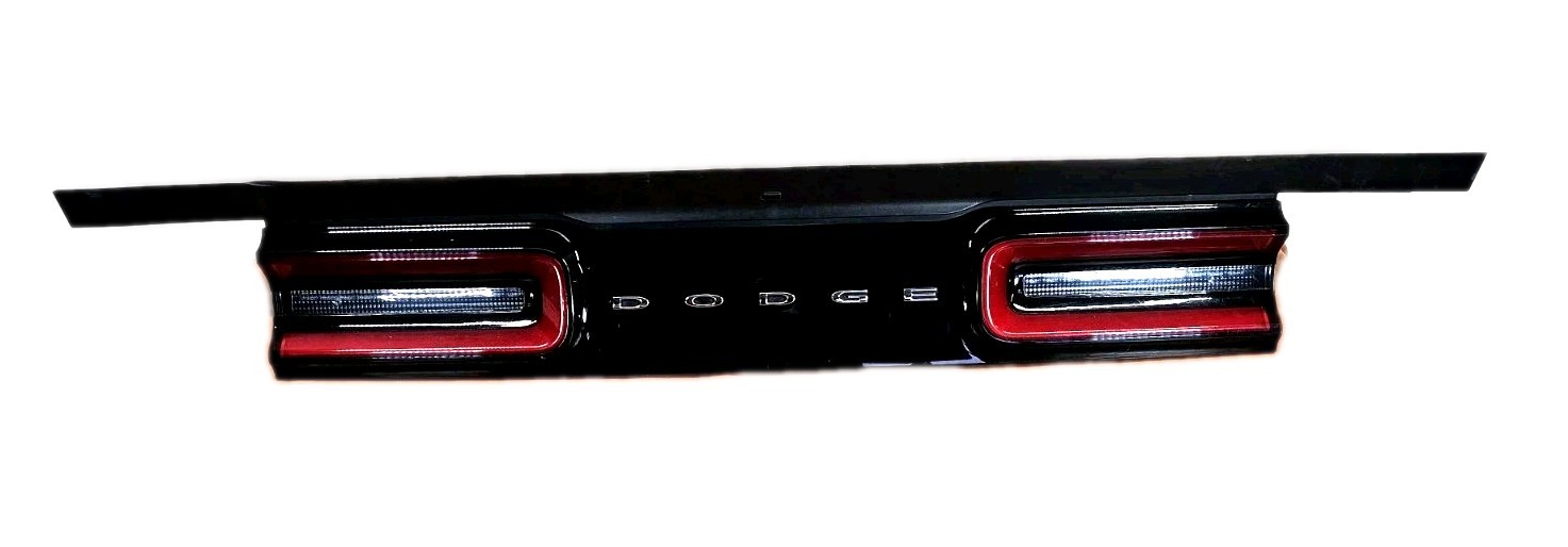 2015-2023 DODGE CHALLENGER TRUNK LID CENTER LED TAIL LIGHT OEM USED#A