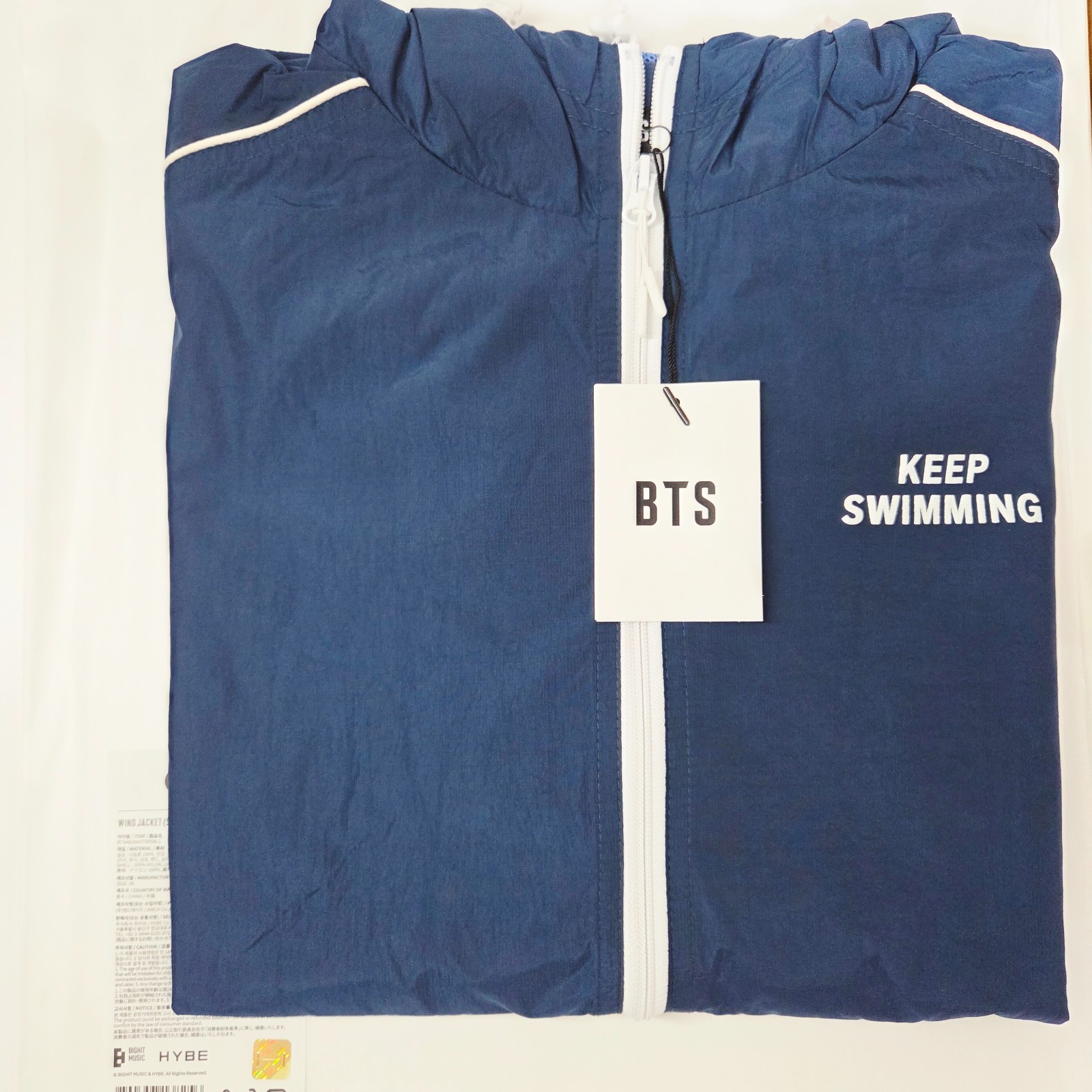 [IN HAND] BTS \'SWIM\' Official Merch Wind Jacket , Ball cap + Tracking Number