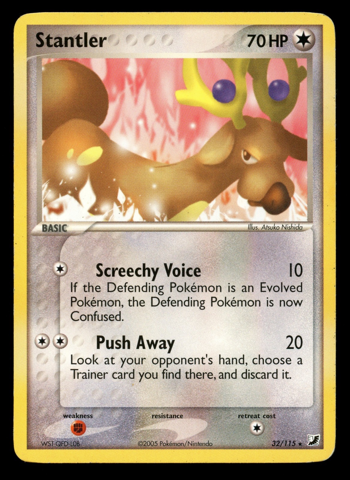 Stantler 32/115 Rare Unseen Forces Pokemon Stantler 32/115 Rare Unseen Forces Pokemon