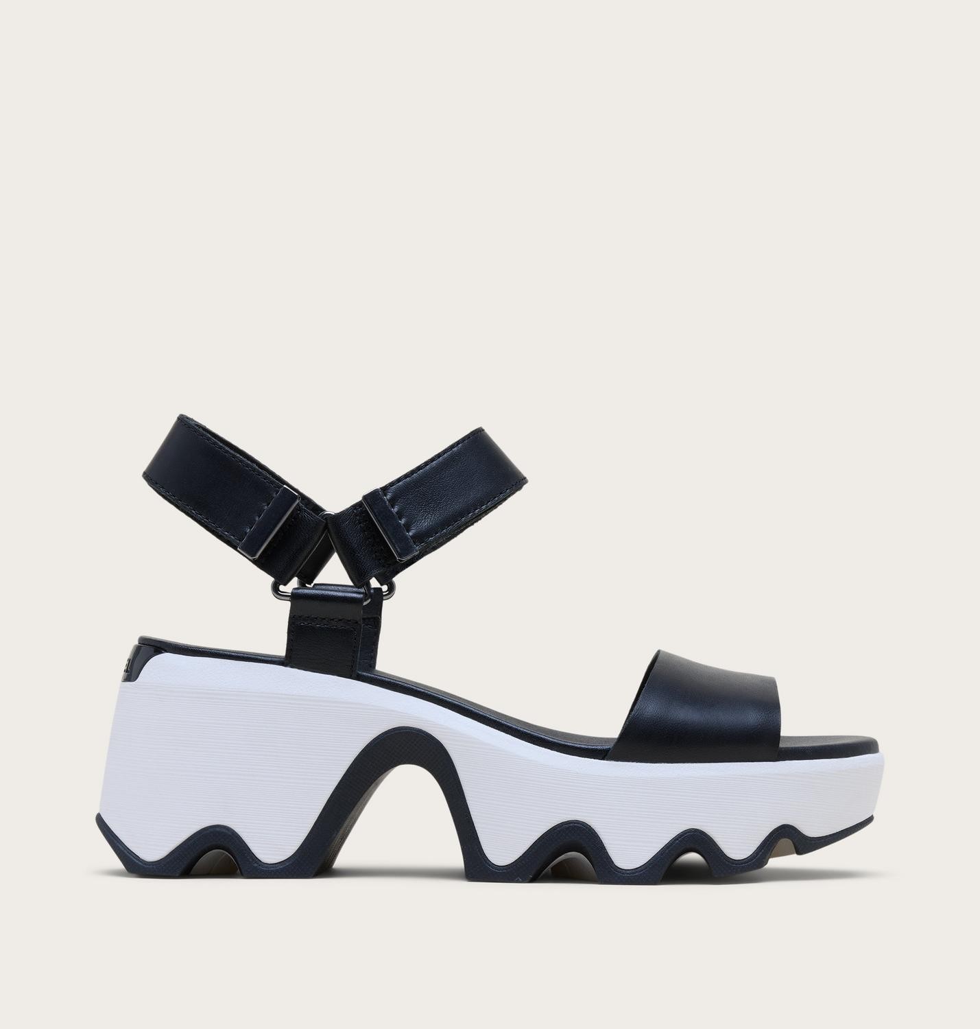 Sorel Kinetic™ Aura Y-Strap Women's Sandal Black, Sea Salt Sorel Kinetic™ Aura Y-Strap Women's Sandal Black, Sea Salt