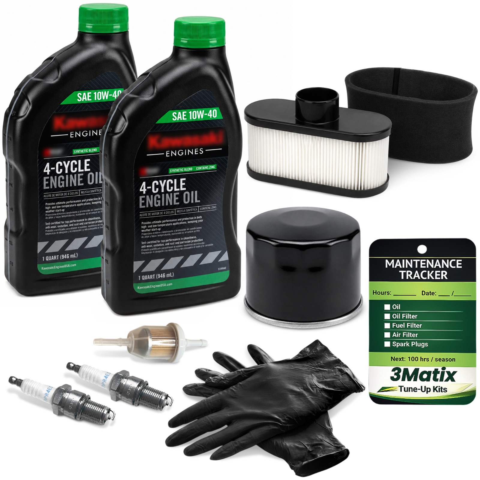 Complete Tune Up Kit for Kawasaki FR691V FR730V FR/FS Series Oil Filter Kit