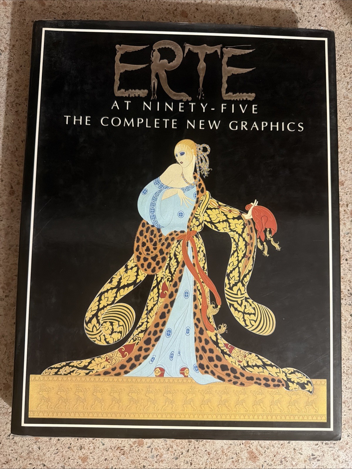 Rare 1987 Erté at Ninety-Five: The Complete New Graphics – Large Hardcover Art B