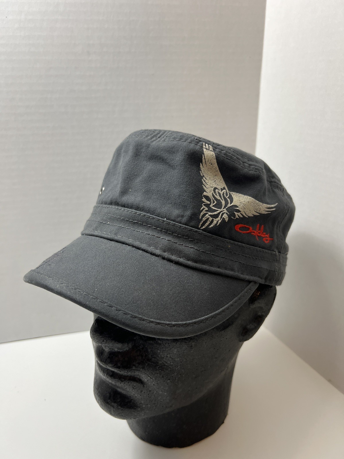 Vintage Oakley Military Cadet Army Cap Hat Women’s Y2K Archive Gorpcore