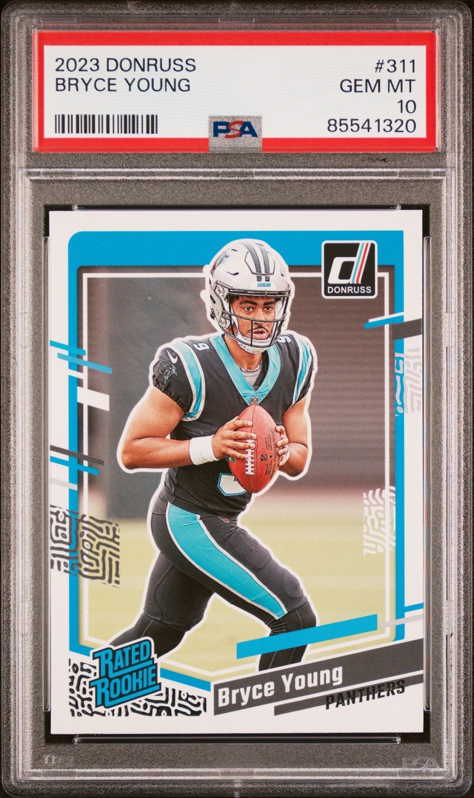 Graded 2023 Panini Donruss Bryce Young #311 Rookie RC Card PSA 10 Gem Graded 2023 Panini Donruss Bryce Young #311 Rookie RC Card PSA 10 Gem