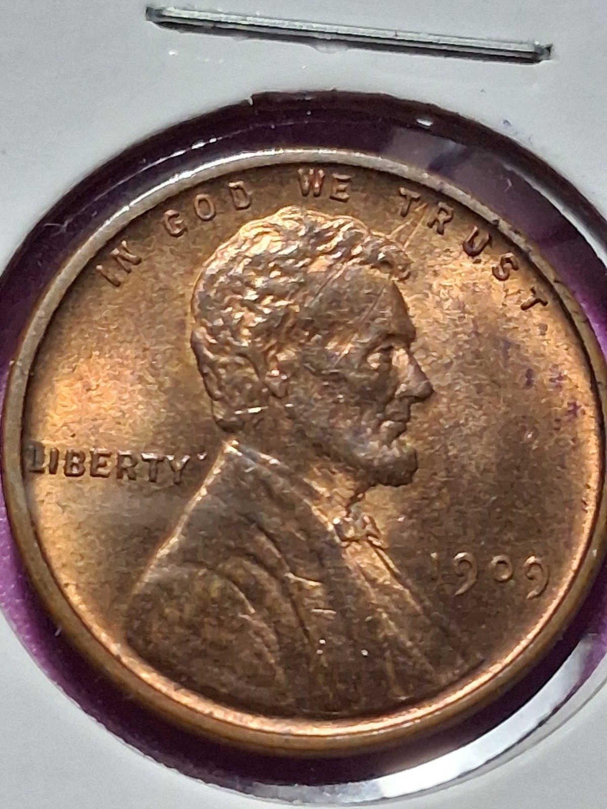 1909-P V.D.B. LINCOLN CENT. MINT STATE. FULL MINT LUSTER. HIGH MS RATING +++++. 1909-P V.D.B. LINCOLN CENT. MINT STATE. FULL MINT LUSTER. HIGH MS RATING +++++.