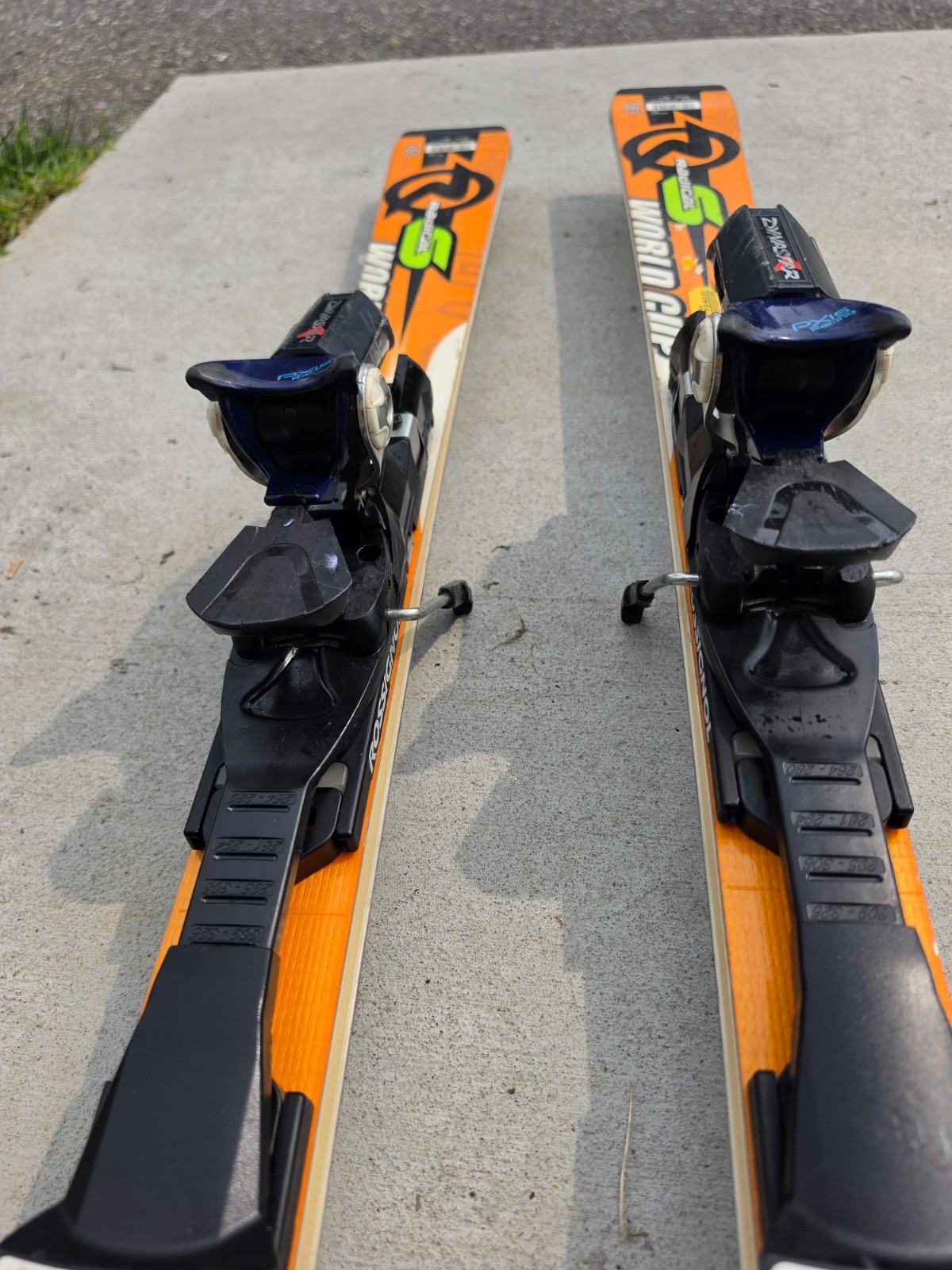 Rossignol Radical R9S World Cup 165cm Race Skis Dynastar PX12 Bindings
