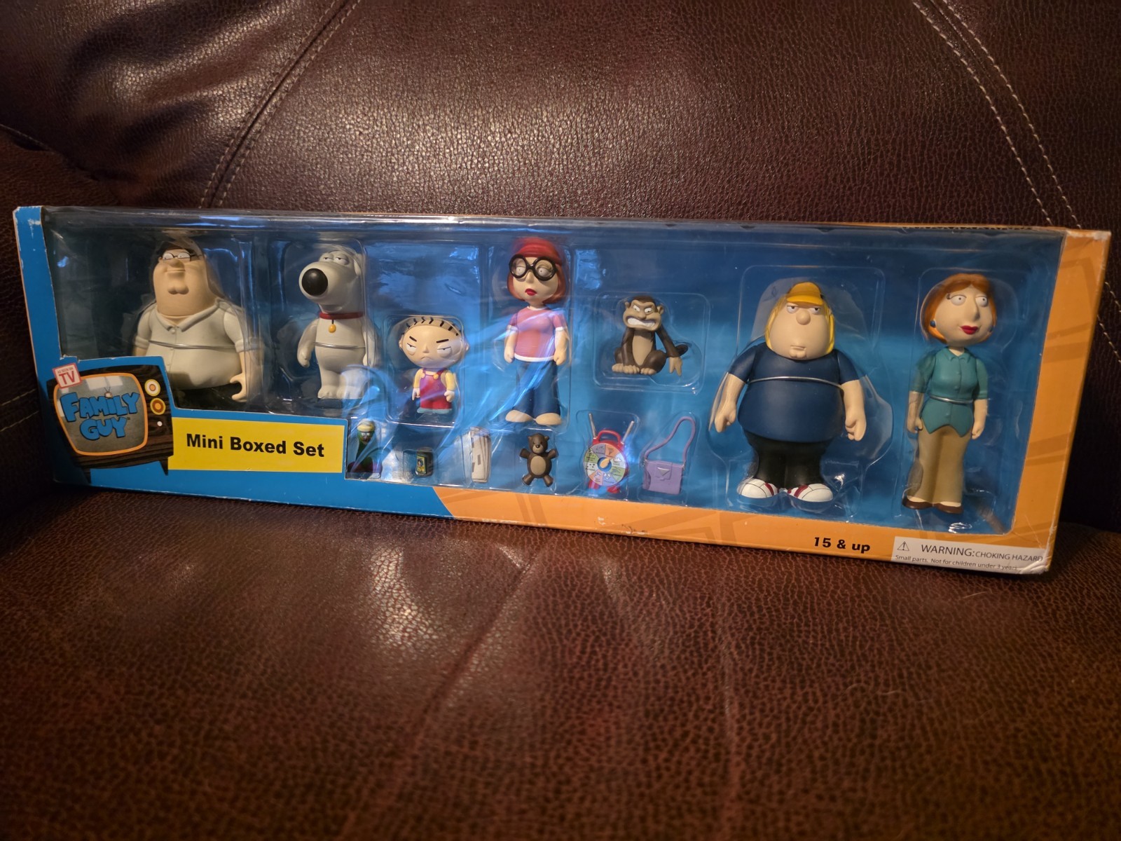 2006 Mezco Family Guy Mini Boxed Set # 20200 NEW  Damaged Box 