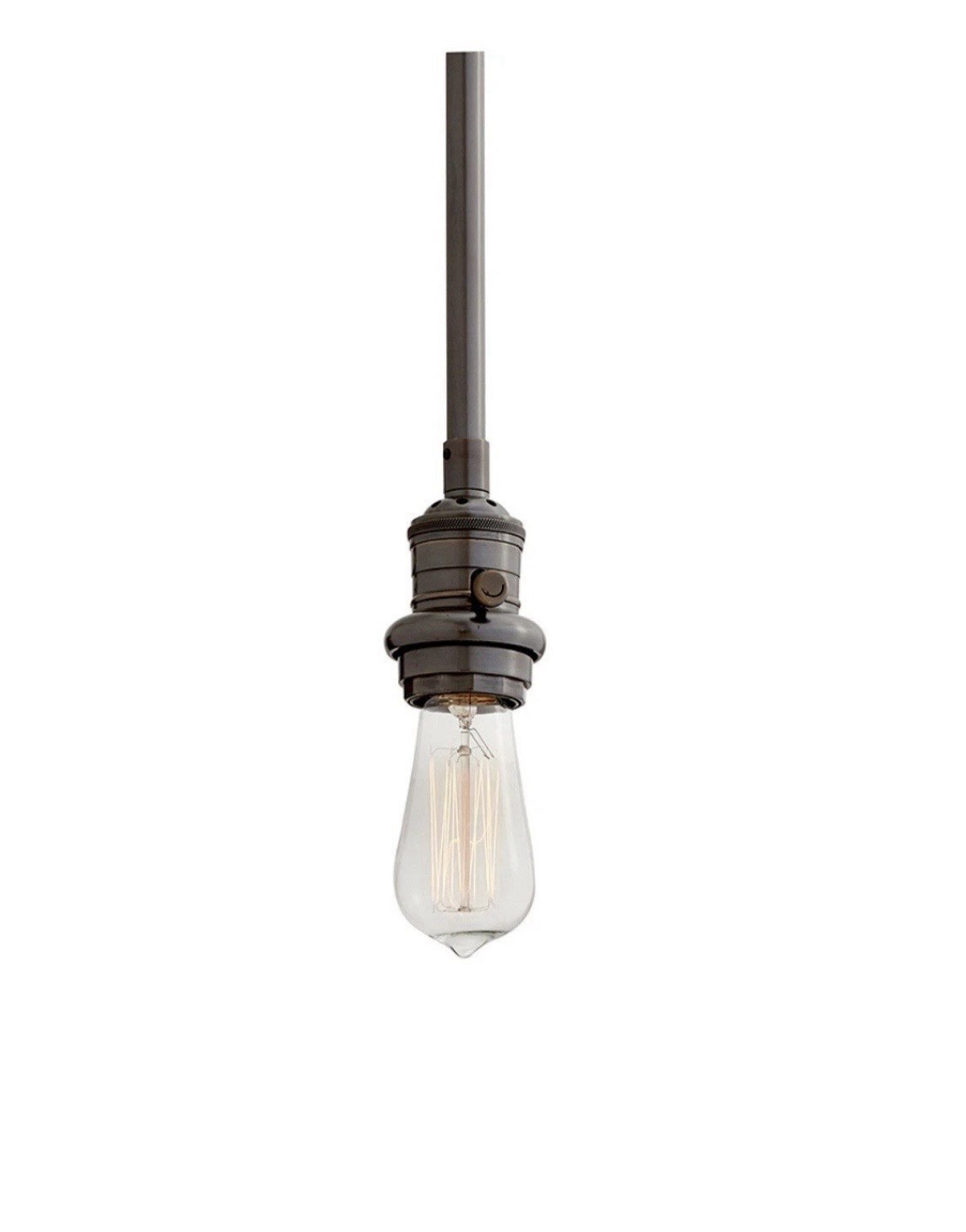 Pottery Barn Classic Pole Pendant Kit Bronze Adjusts From 12”-60”.  NEW Reg $159