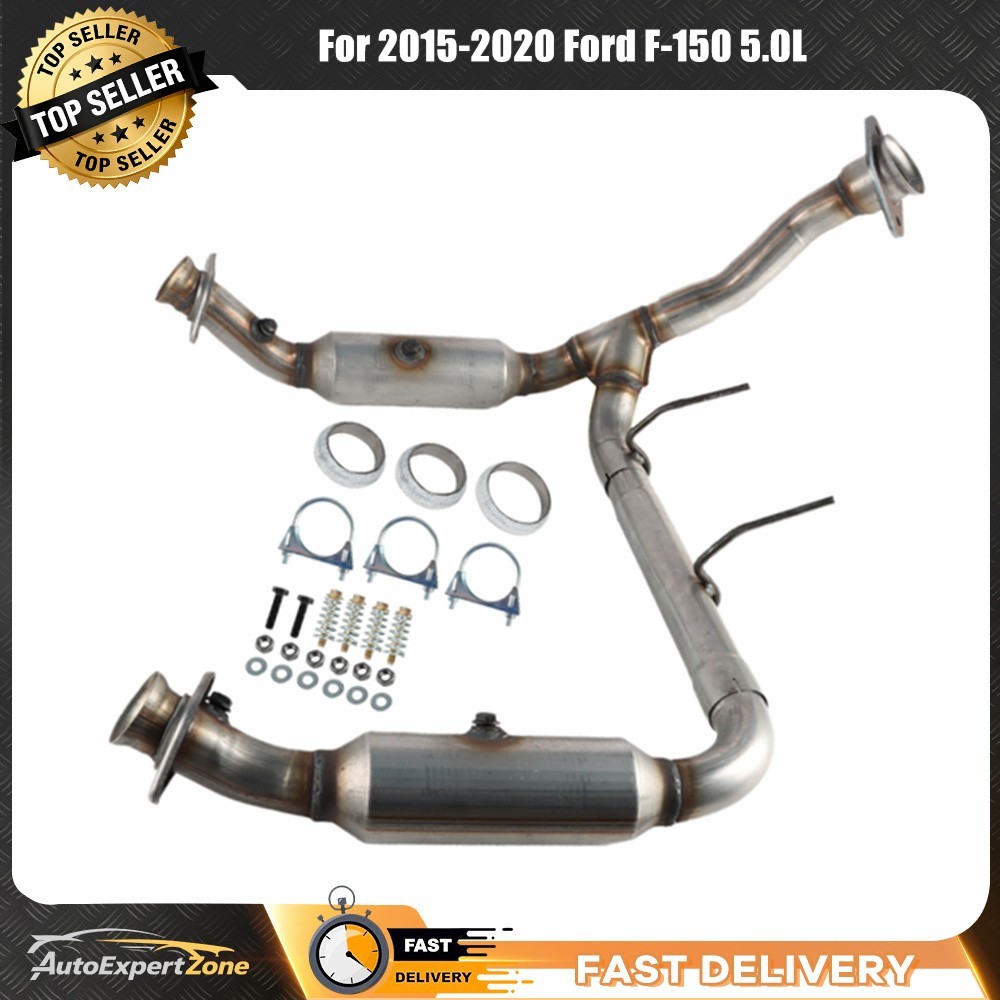 Catalytic Converter Set For 2015 2016 2017 2018 2019 2020 Ford F-150 V8 5.0L