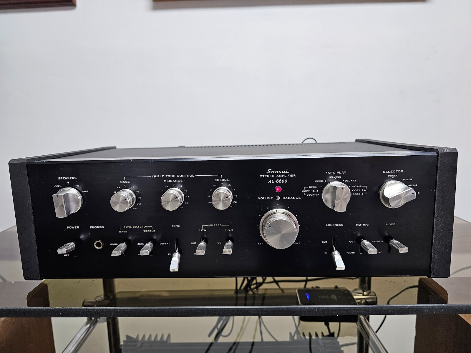 Sansui Au-6600 Stereo Vintage Amplifier Serviced 