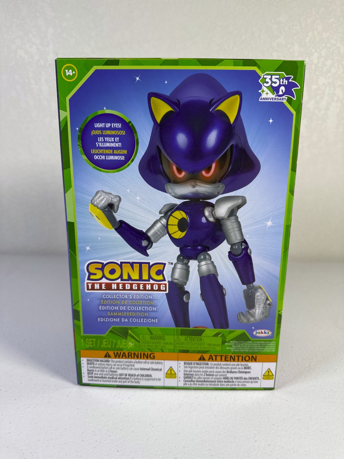 Sonic the Hedgehog Collector\'s Edition 6 Inch Collectible Action Figure Sonic the Hedgehog Collector\'s Edition 6 Inch Collectible Action Figure