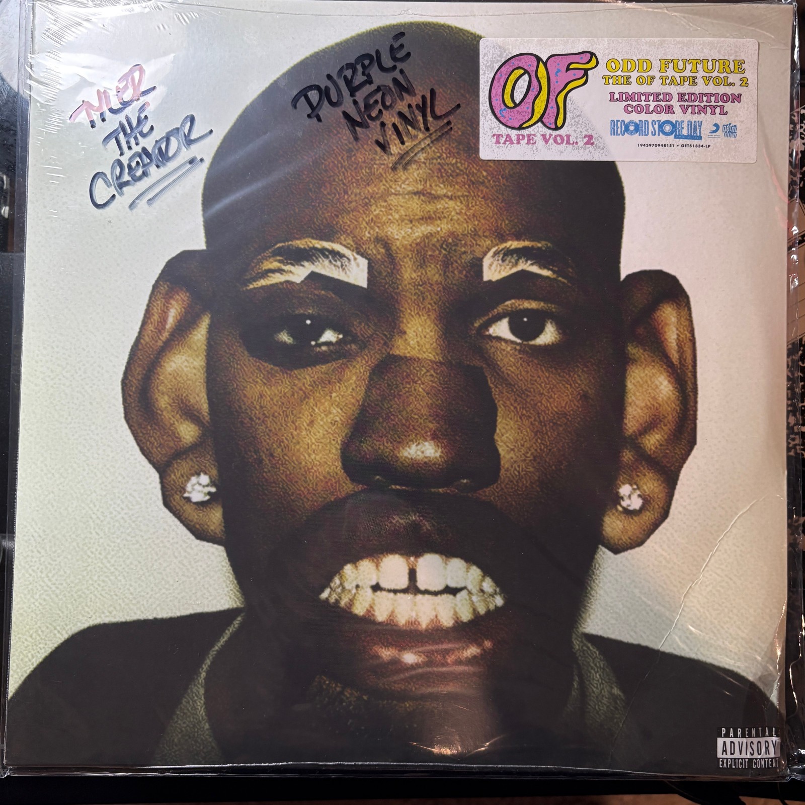 Odd Future The OF Tape Volume 2  [PURPLE LP] (2020 CANCELED RELEASE) [SEALED]