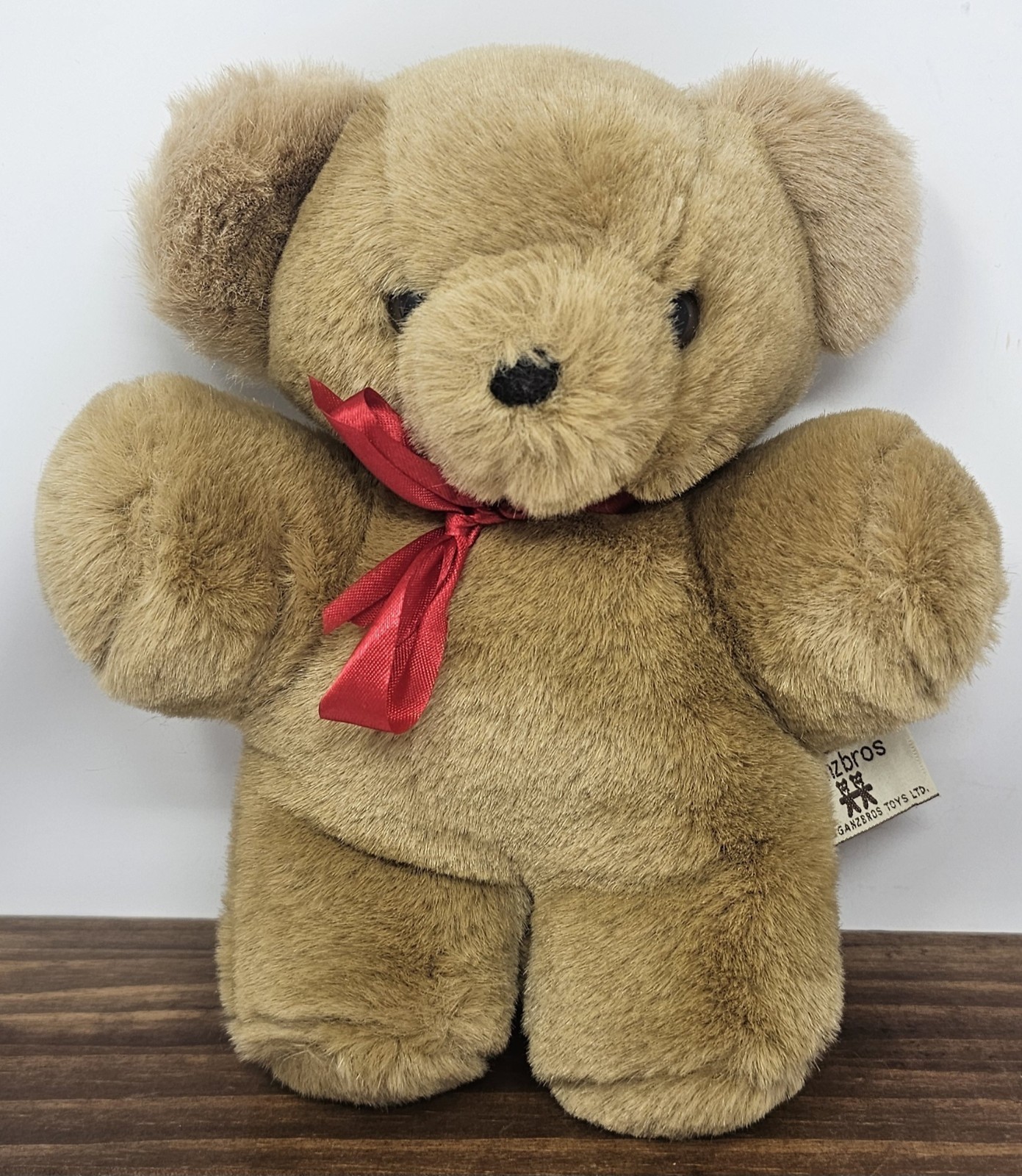 Ganz Bros Vtg 1985 Cuddle Teddy Bear Brown 8.5\ Ganz Bros Vtg 1985 Cuddle Teddy Bear Brown 8.5\