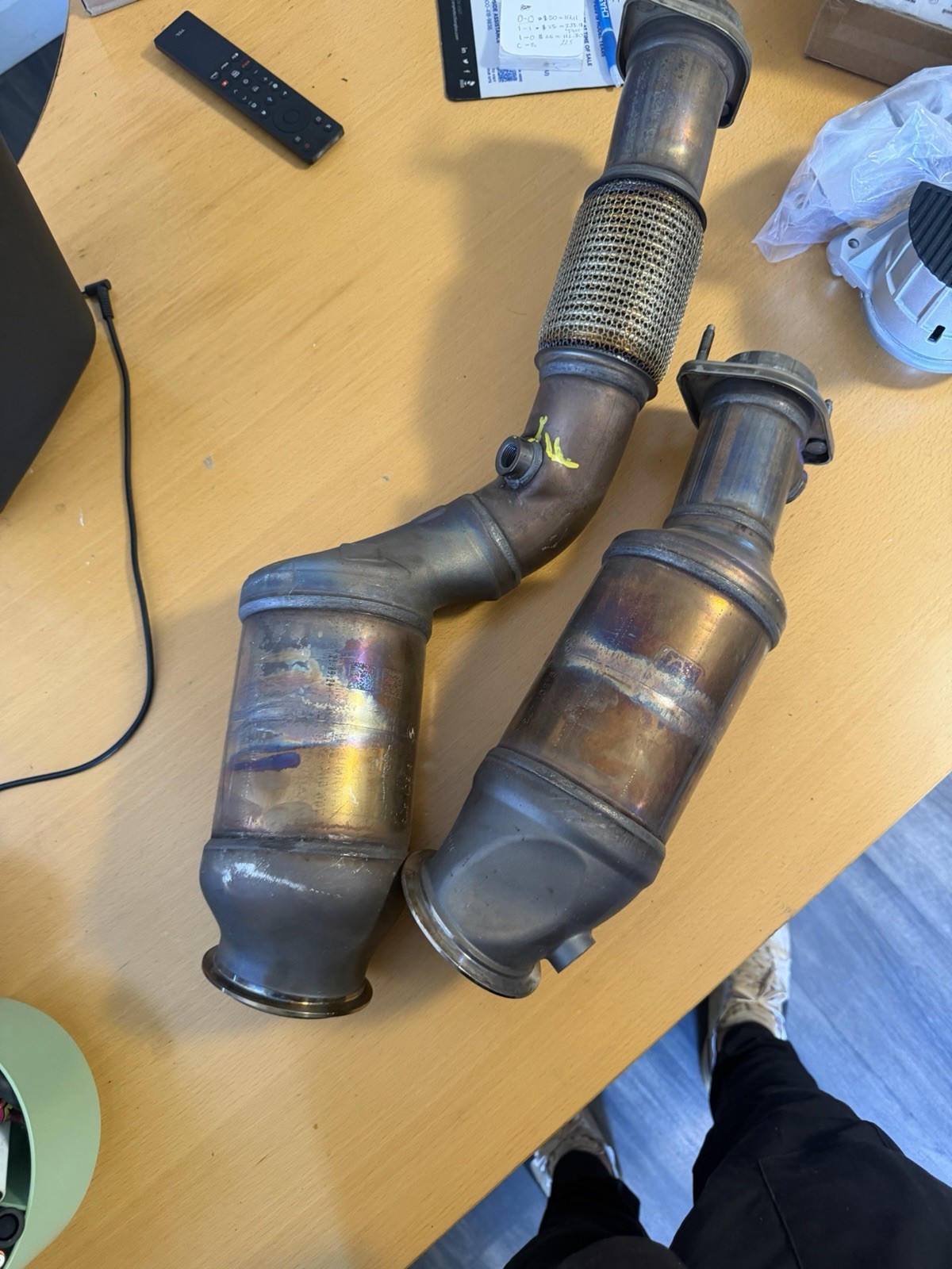 2021-2026 BMW M3 G80 OEM RECERTIFIED CATALYTIC CONVERTER U/BMX/9501473/1025 2021-2026 BMW M3 G80 OEM RECERTIFIED CATALYTIC CONVERTER U/BMX/9501473/1025