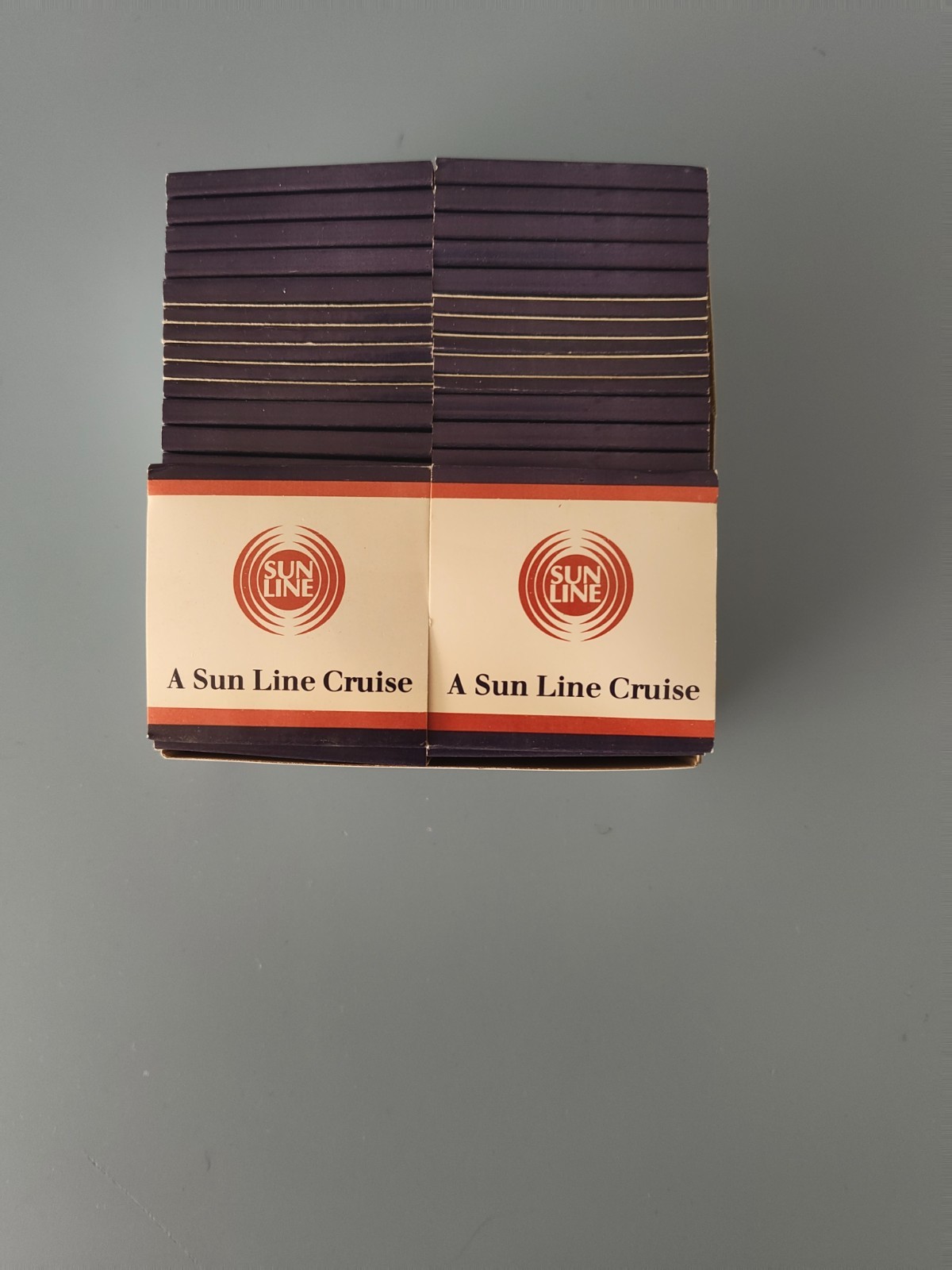 Vintage Sun Line Cruises Matchbooks Box of 50 Stella Solaris Oceanis Maris