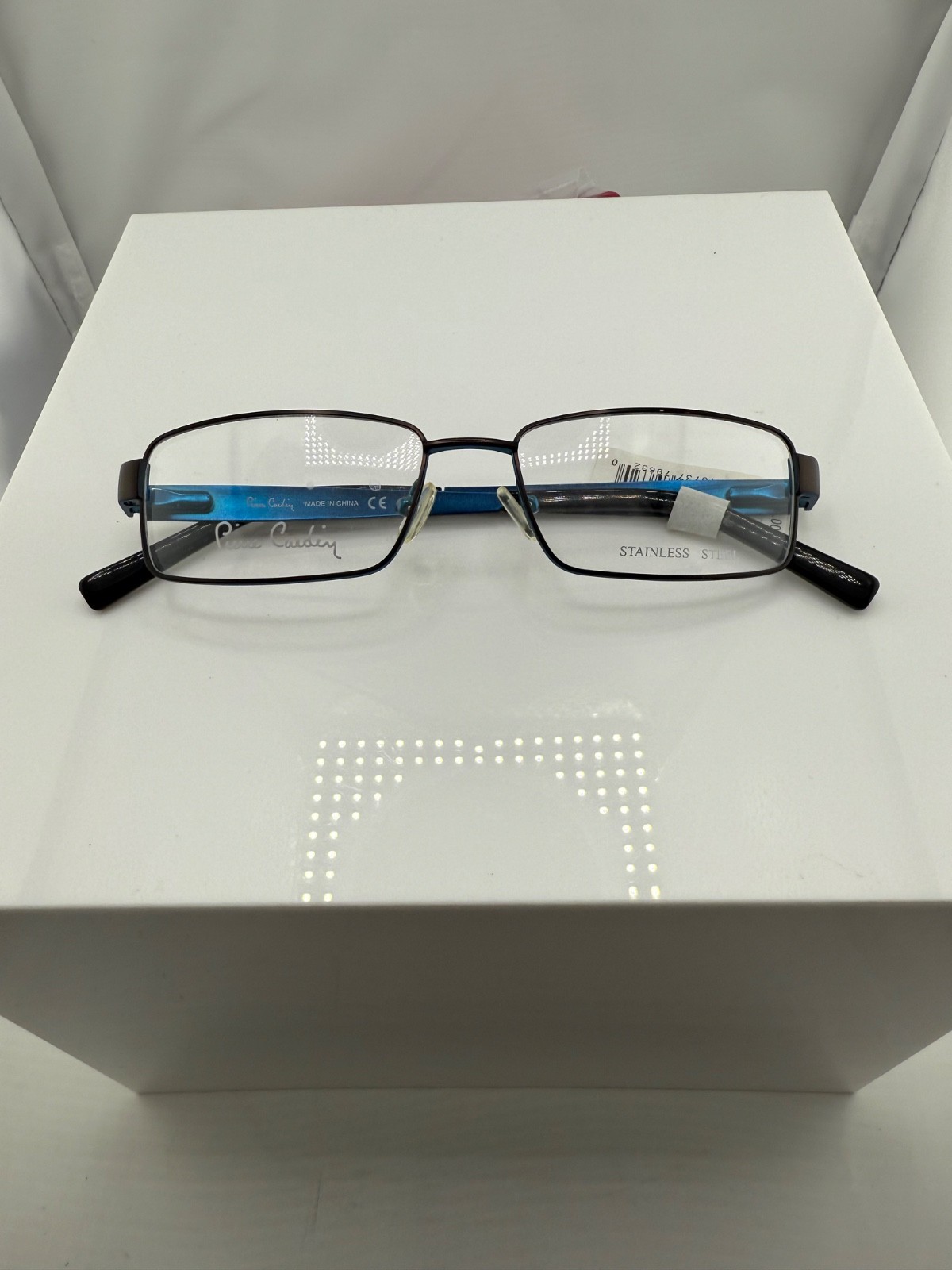 Pierre Cardin PC 608 Gunmetal/Navy Eyeglass Frames 53-16-145 NWT
