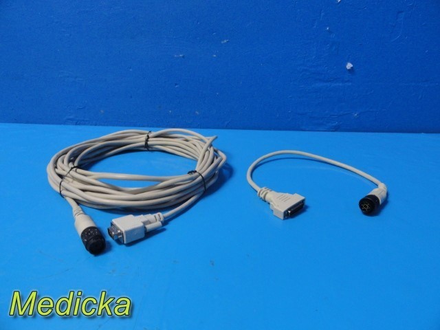 Natus Nicolet 085-461202 Neuro Cable Lot – Compact AMP 10M+Adapter Cable ~ 38328