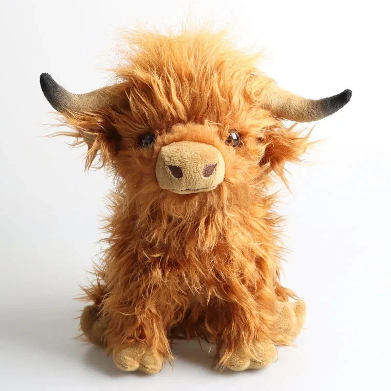 New 28 cm Cute Highland Cow Plush Doll – Cute Cuddly Stuffed Animal New 28 cm Cute Highland Cow Plush Doll – Cute Cuddly Stuffed Animal