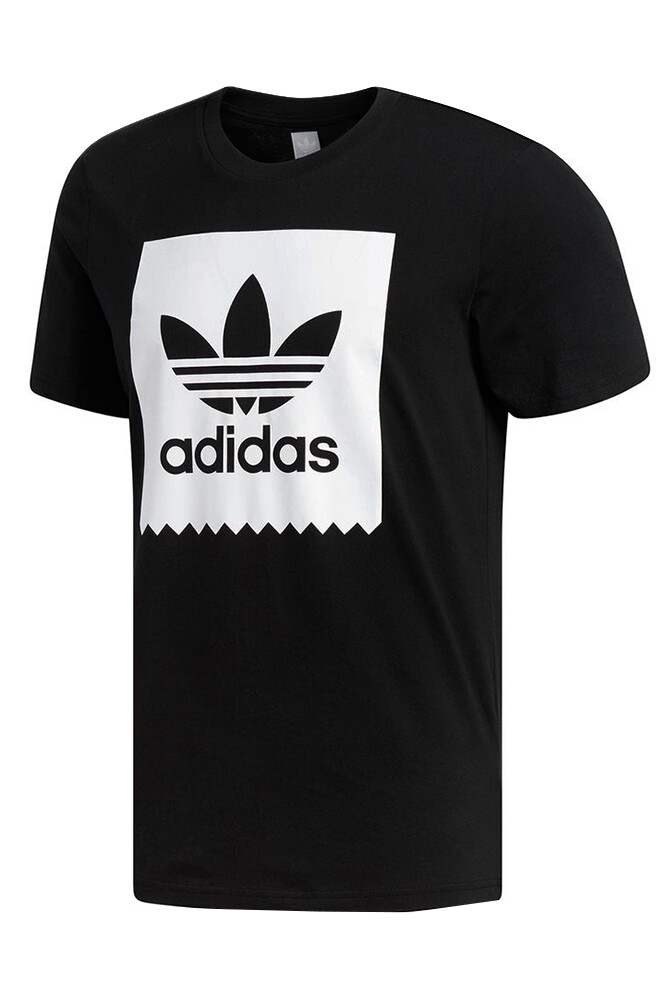 Adidas Men\'s T-Shirt Blackbird Trefoil Graphic Logo Active Short Sleeve Tee