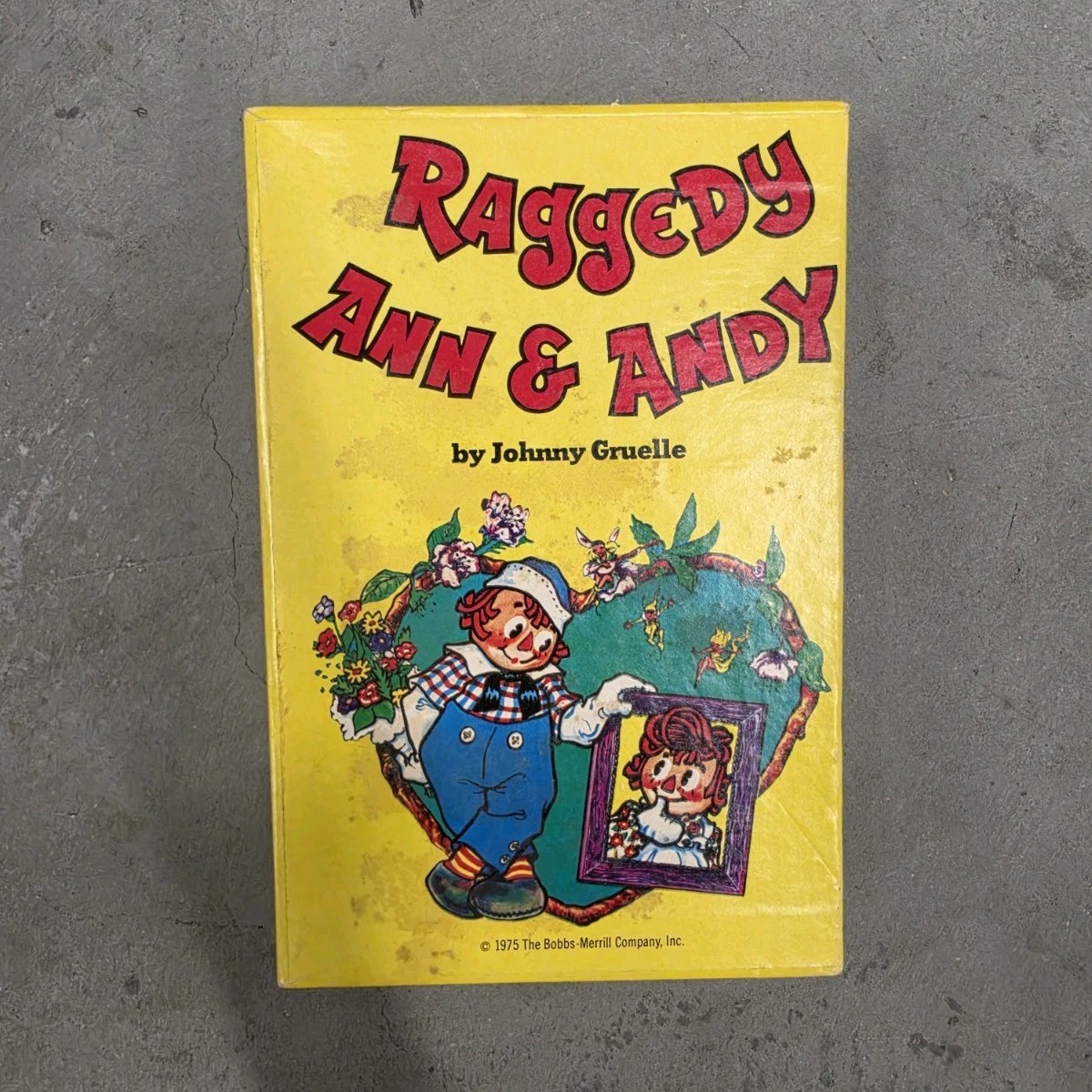Raggedy Ann & Andy Johnny Gruelle Box Set Illustrated Vintage 1975
