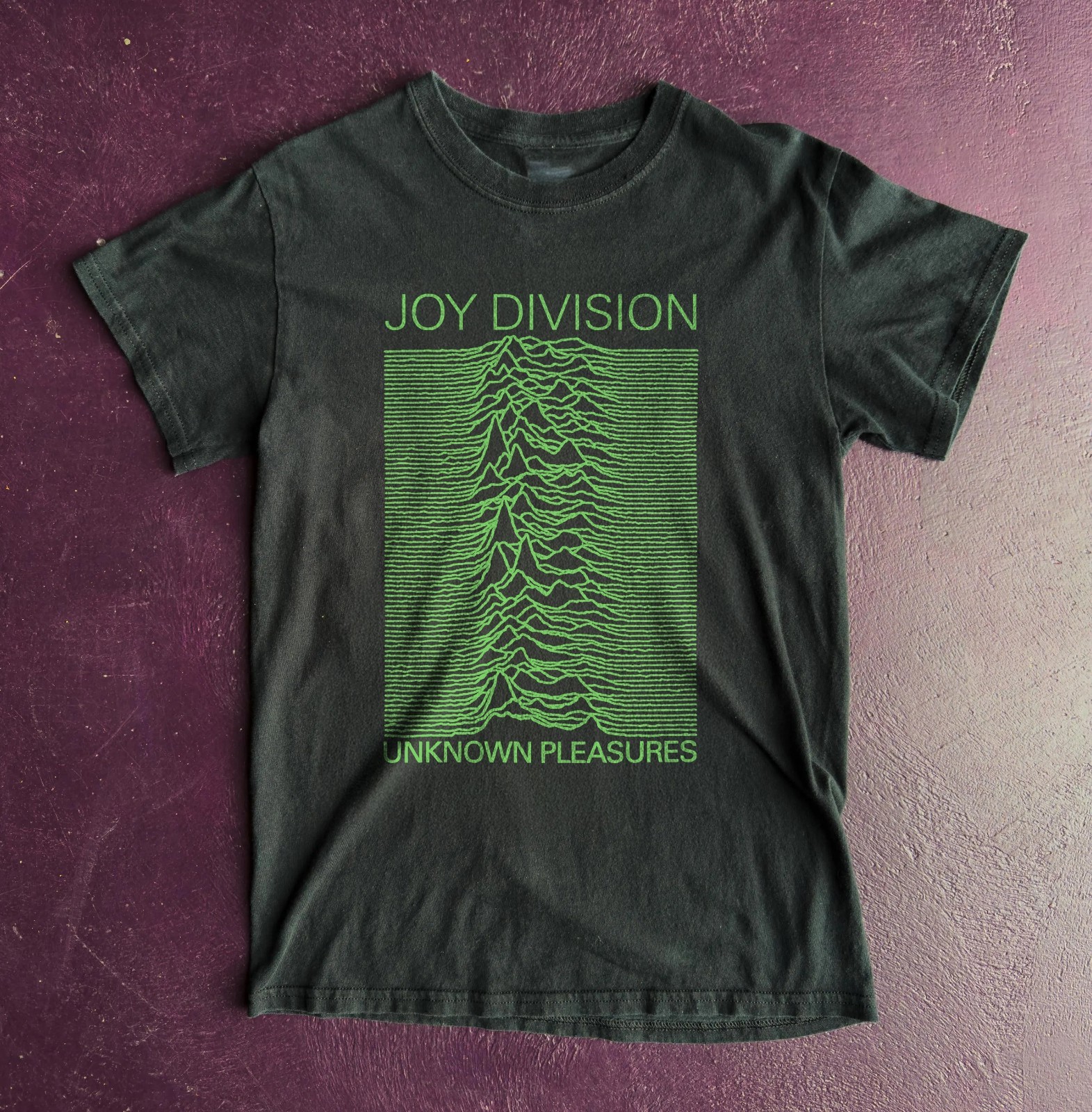 Vtg Joy Division Unknown Pleasures Post Punk T-Shirt Black S-5XL
