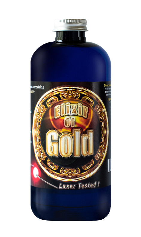 Bioactive Colloidal Gold 16 oz. 240 PPM by Silver Mtn Minerals. 