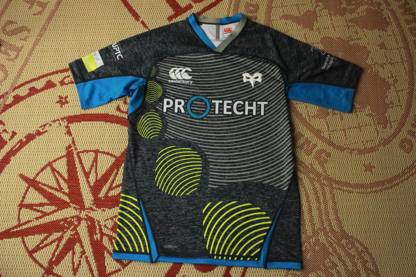 OSPREYS 2019/2020 RUGBY SHIRT JERSEY TRIKOT CAMISETA CANTERBURY ORIGINAL SIZE M