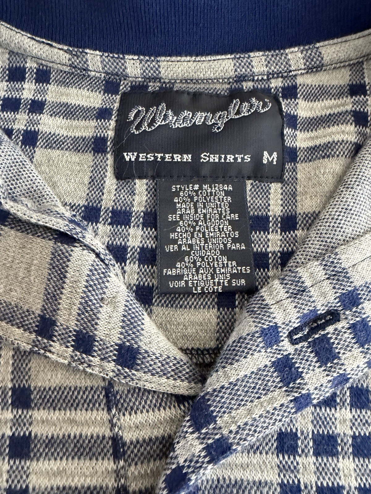 Vintage Wrangler Western Shirt 1990