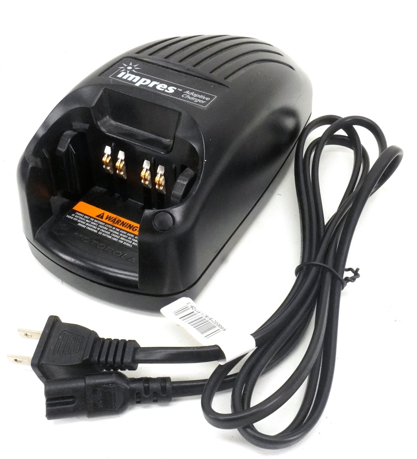 Genuine MOTOROLA Impres Adaptive Battery Charger WPLN4114AR XTS5000 Ver 3.40 Genuine MOTOROLA Impres Adaptive Battery Charger WPLN4114AR XTS5000 Ver 3.40