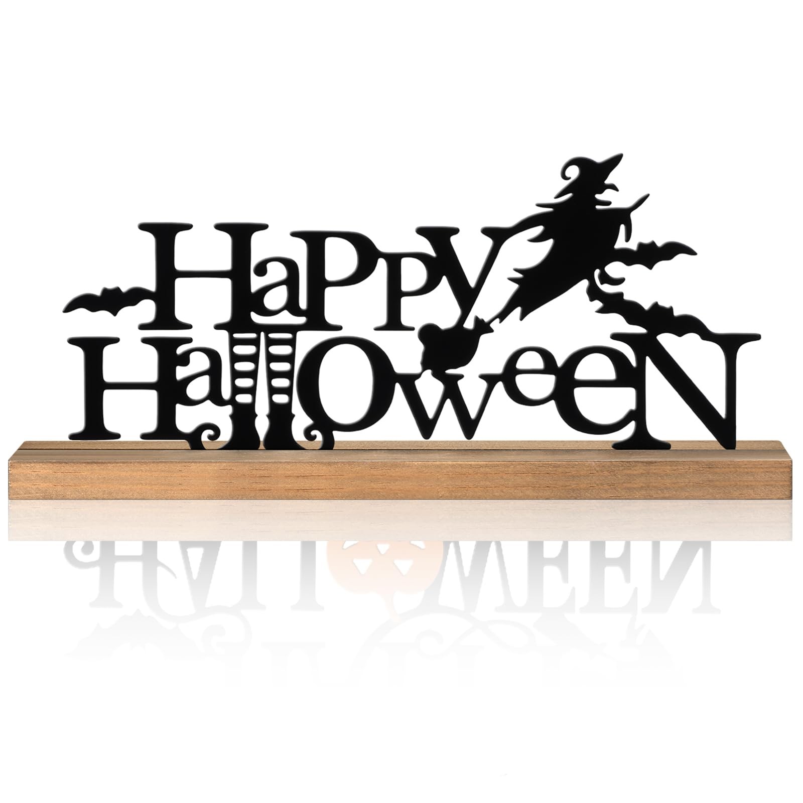 Realspring Happy Halloween Metal 4.1 inches by 11.8 inches, style