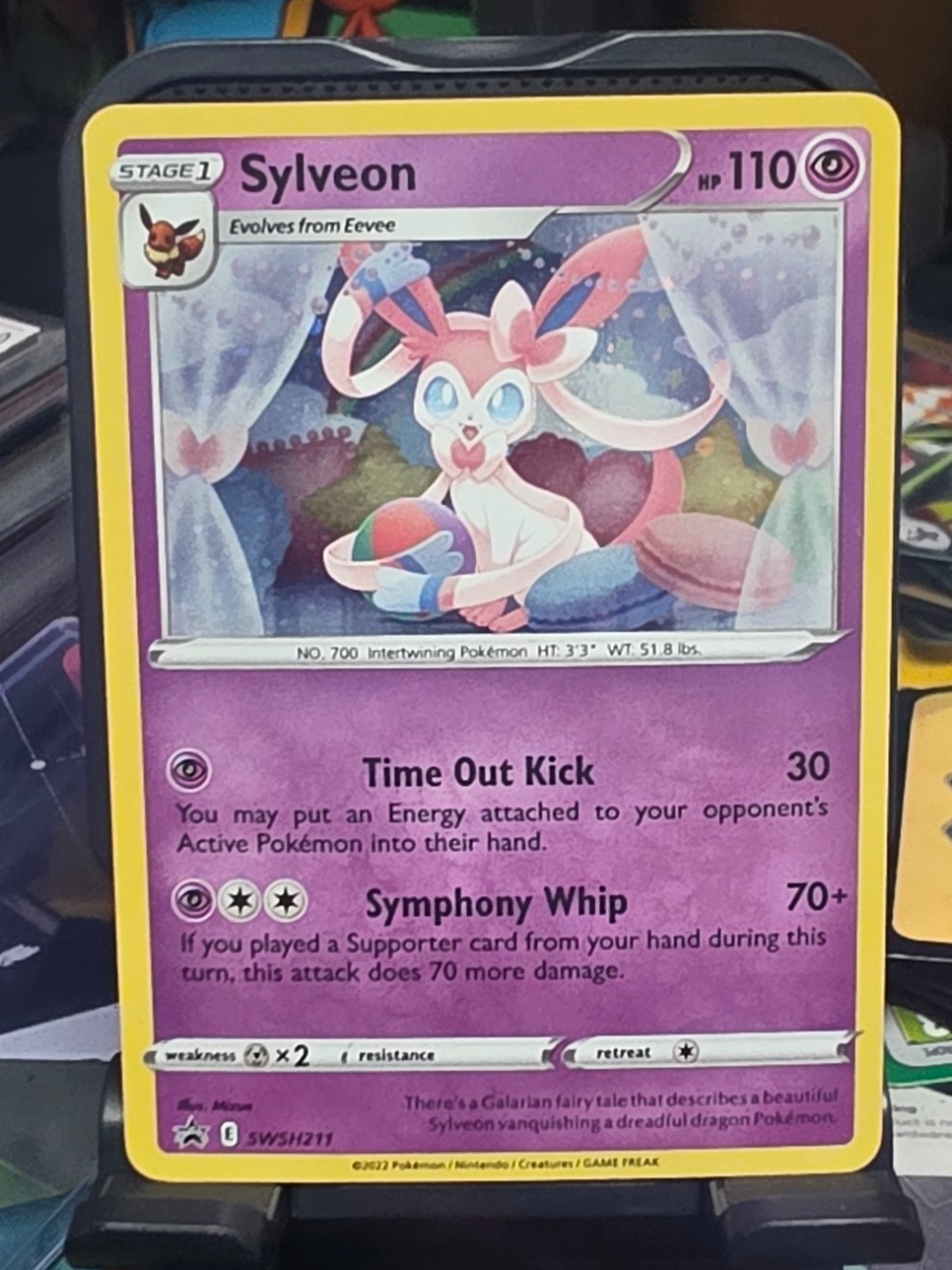 Sylveon SWSH211 Holo Promo Sword & Shield Promo Pokemon LP