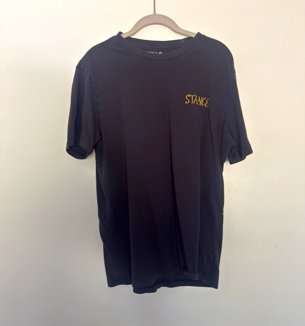 Stance Men’s The Crew T Black Graphic Logo Crew Neck Short Sleeve T-Shirt - L Stance Men’s The Crew T Black Graphic Logo Crew Neck Short Sleeve T-Shirt - L