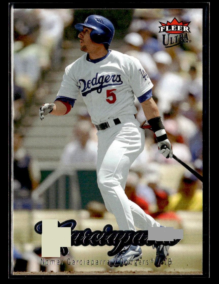 2007 Ultra #92 Nomar Garciaparra Card Los Angeles Dodgers