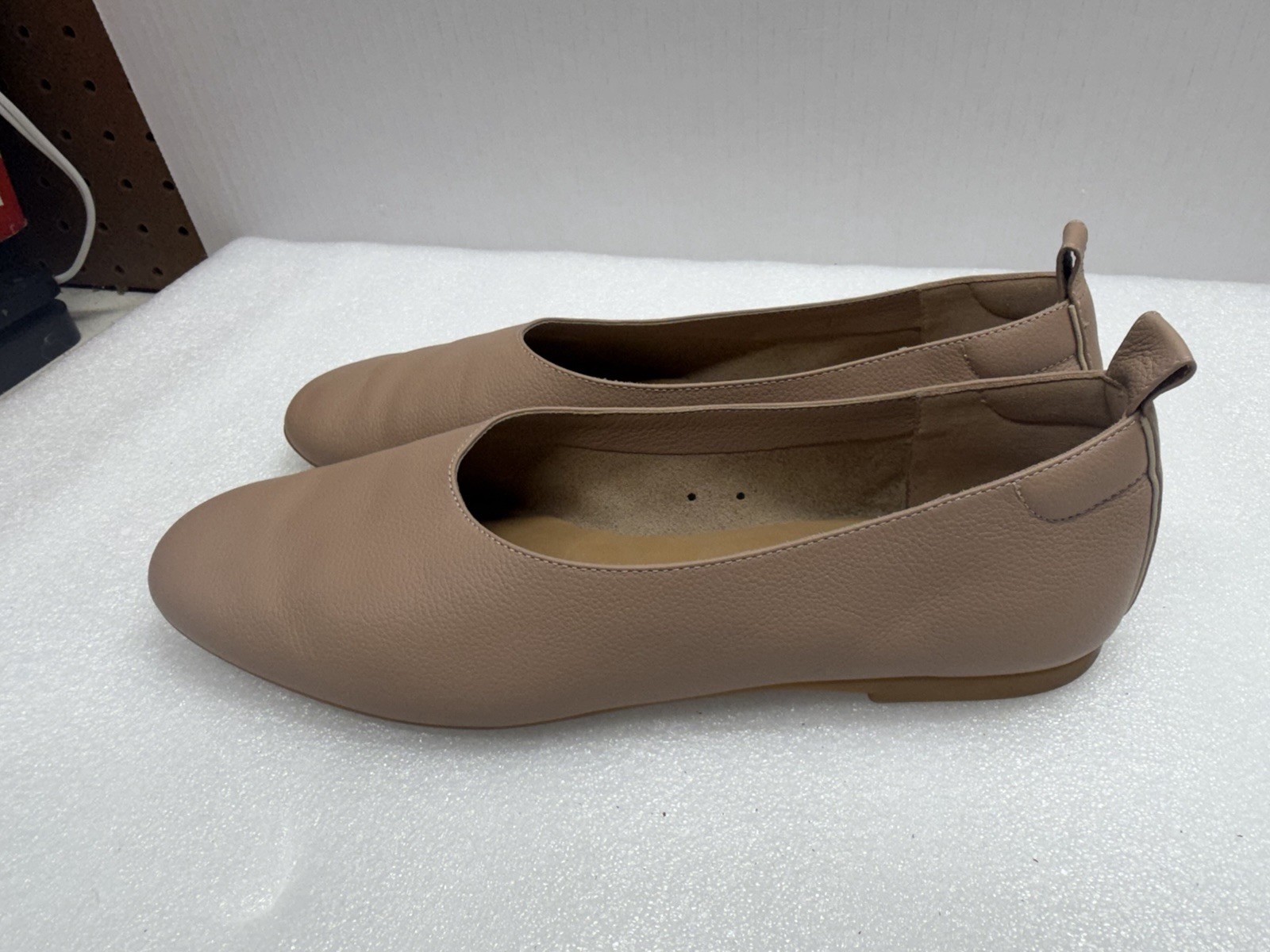 Everlane The Italian Leather Day Glove Ballet Flats  size 7.5 Women\'s EUC