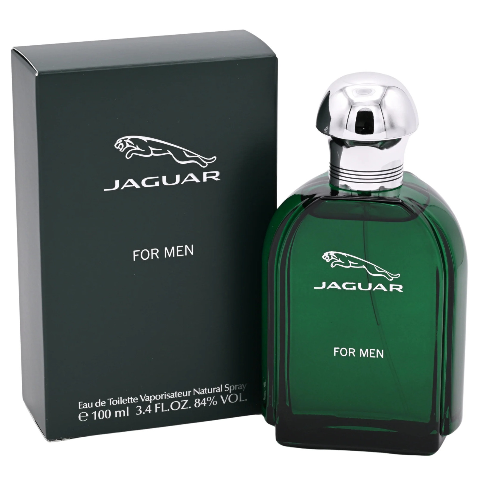 JAGUAR by Jaguar for Men Green Cologne 3.4 oz Spray edt New in Box