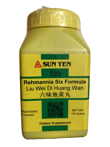 Sun Ten - Rehmannia Six Formula / Liu Wei Di Huang Wan / 100gm Granules