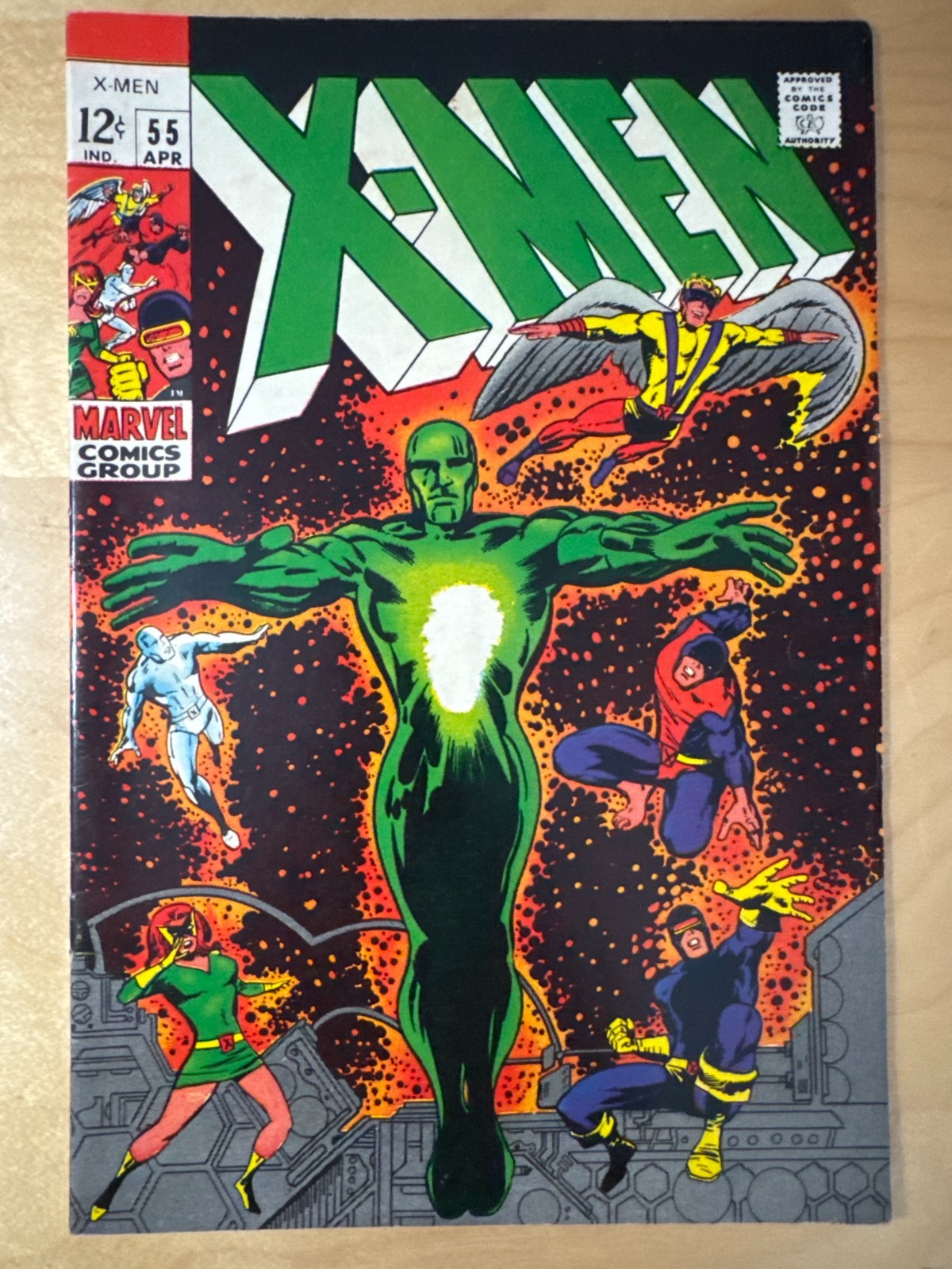 X-Men (1963) #55 1969 Marvel Silver Age Comic Book