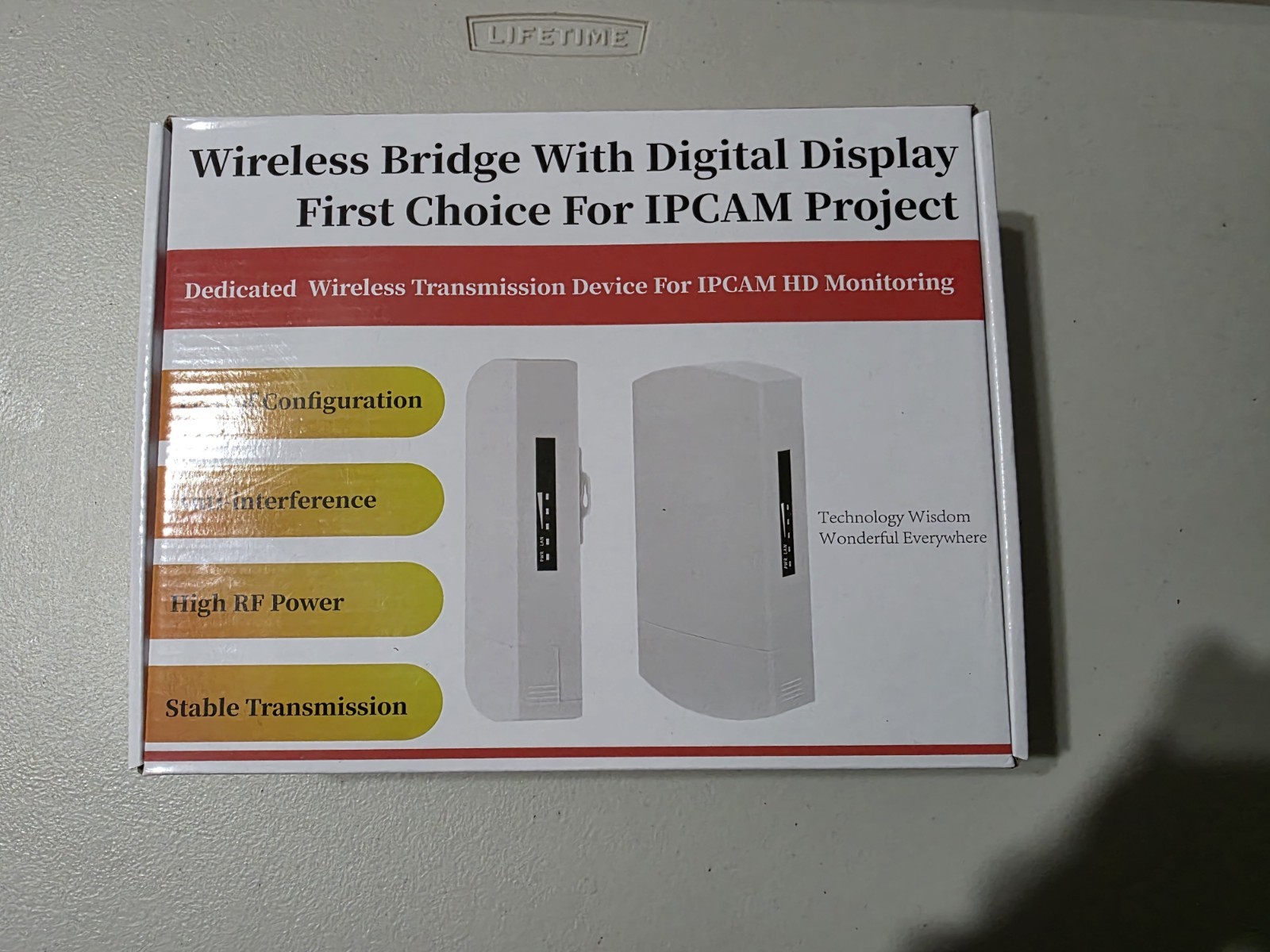 KuWFi CPE400 300Mbps Outdoor Wireless WiFi Bridge - White, Pack of 2 KuWFi CPE400 300Mbps Outdoor Wireless WiFi Bridge - White, Pack of 2