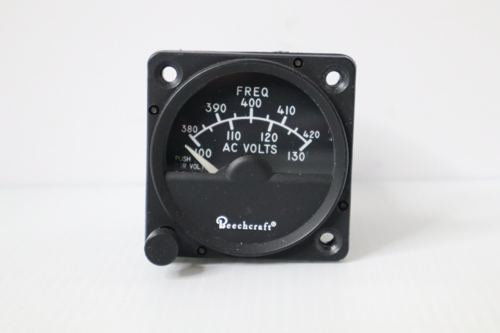 Mid-Continent Instrument MD101-3 AC Volt Frequency Indicator Beech 101-384107-3