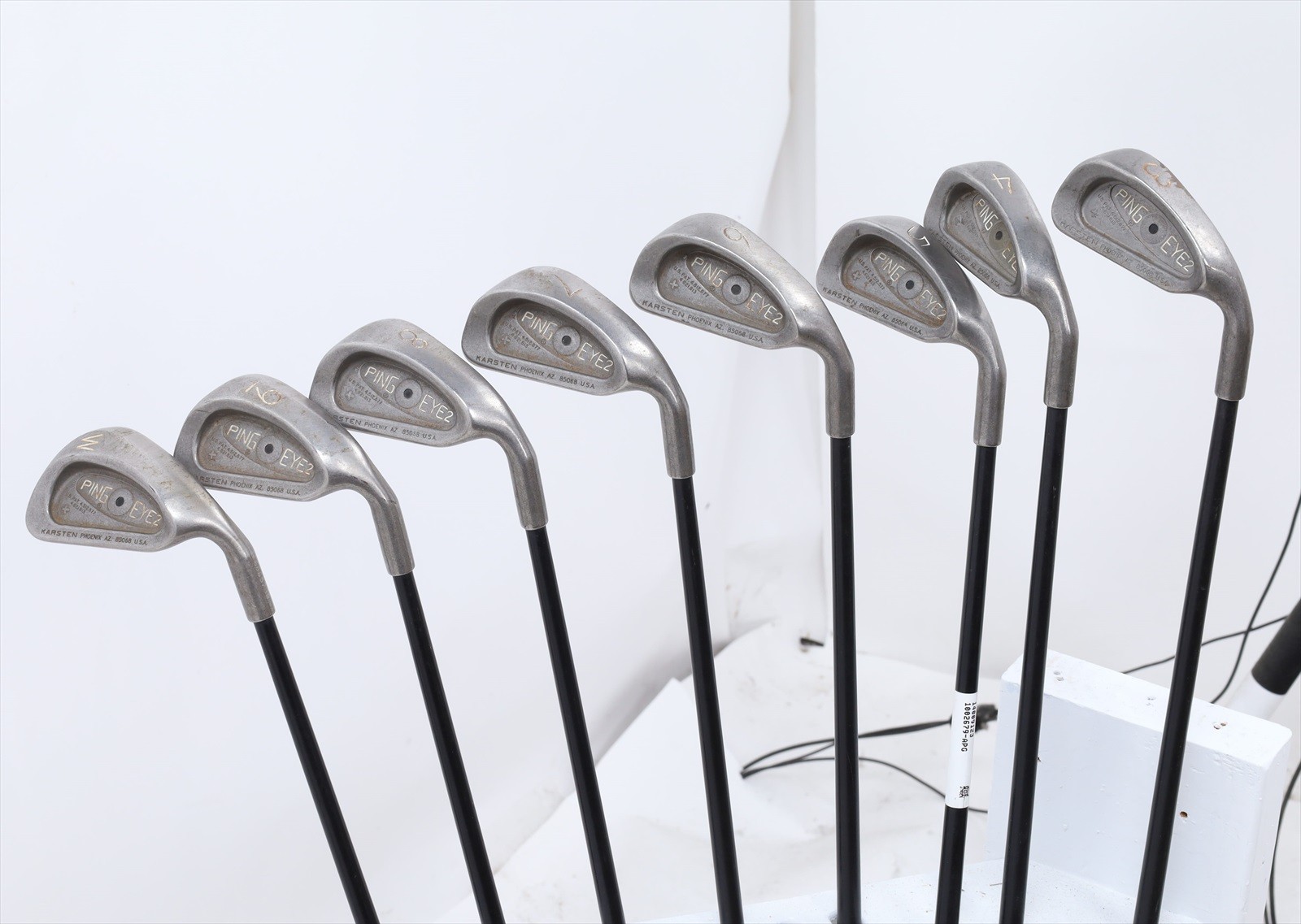 Ping Eye 2+ Black Dot Iron Set 3-Pw Stiff Flex Ping G Loomis 14009123 Good